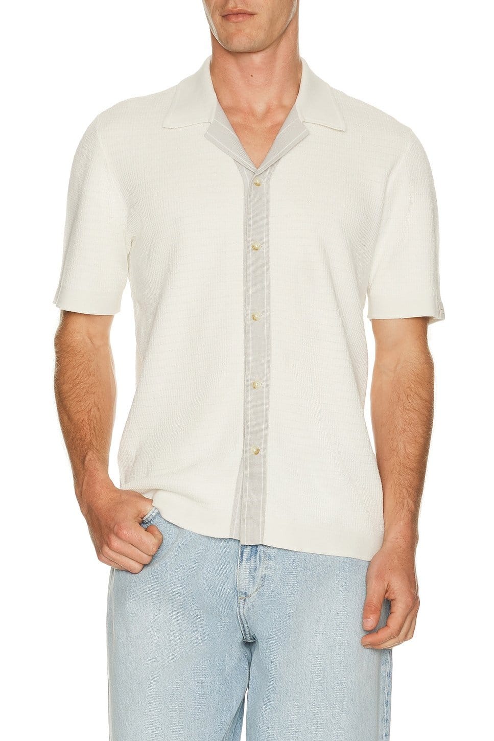 revolve Blocked Harvey Camp Shirt - 1