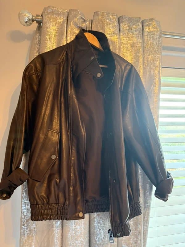 Bershka Berska Brown Leather Jacket