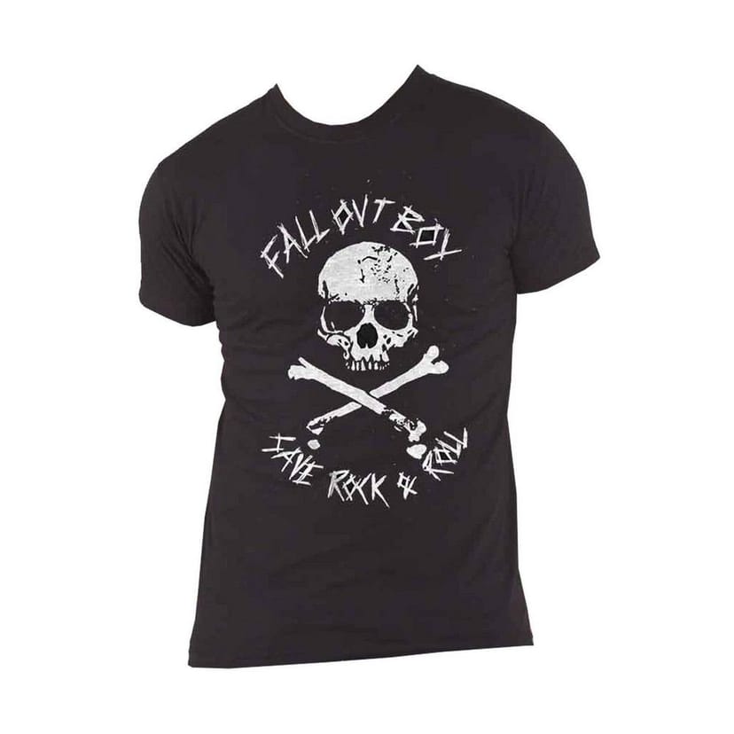 Fall Out Boy Fall Out Boy Men's Save Rock & Roll T-Shirt in Black - 1