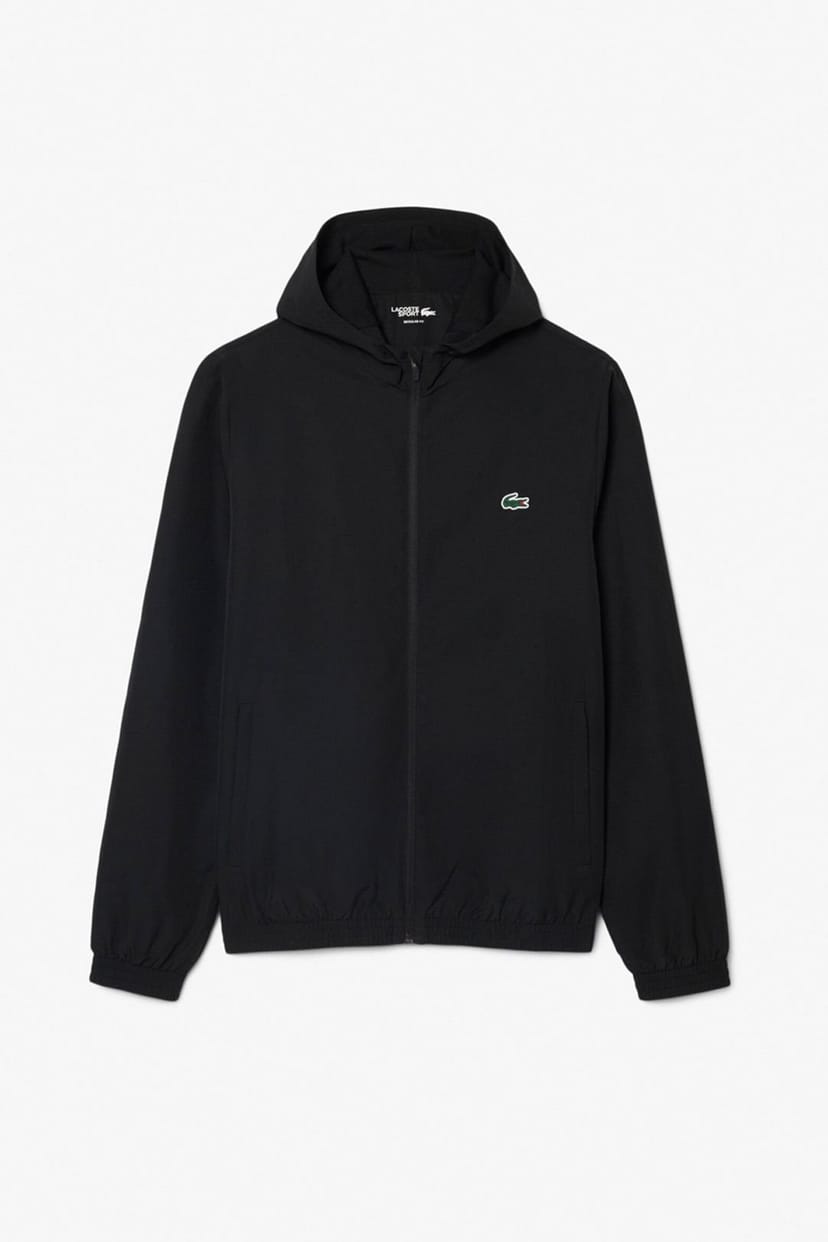 Lacoste Lacoste Men's Zip Up Lightweight Jacket Black - 1