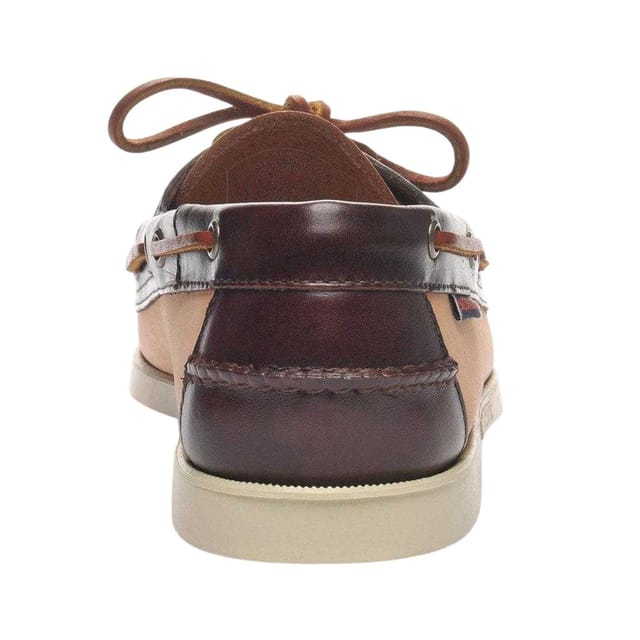 Sebago Sebago Men's Leather Boat Shoes in Natural - 2