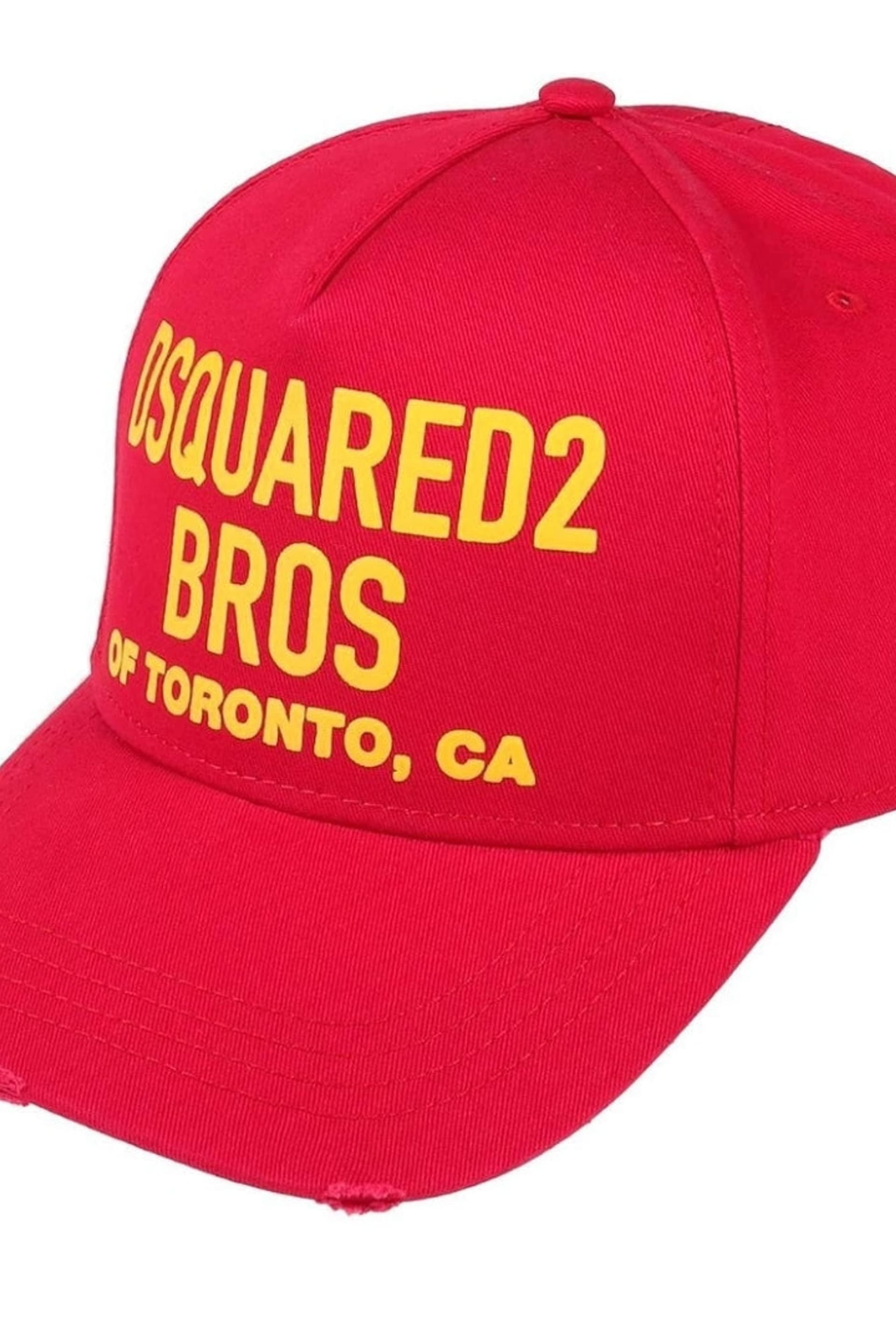 Dsquared2 Dsquared2 Men's Bros Of Toronto Cap in Red