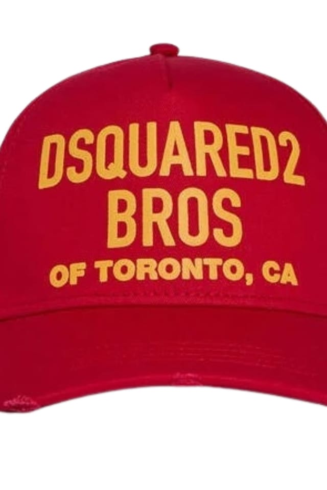 Dsquared2 Dsquared2 Men's Bros Of Toronto Cap in Red - 2