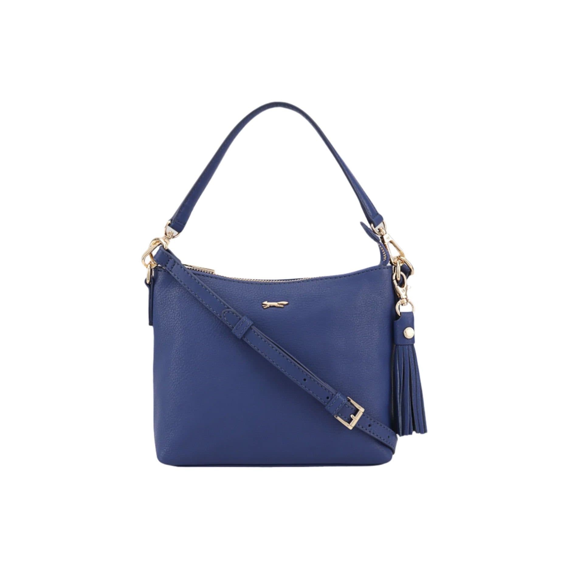 Paul Costelloe Paul Costelloe Mid Blue Leather Day Bag