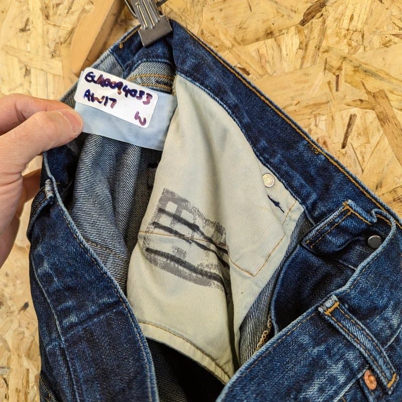 Levis Levis Vintage Clothing LVC Ghost Flower Kaihara Blue Denim Jeans  Selvedge W28