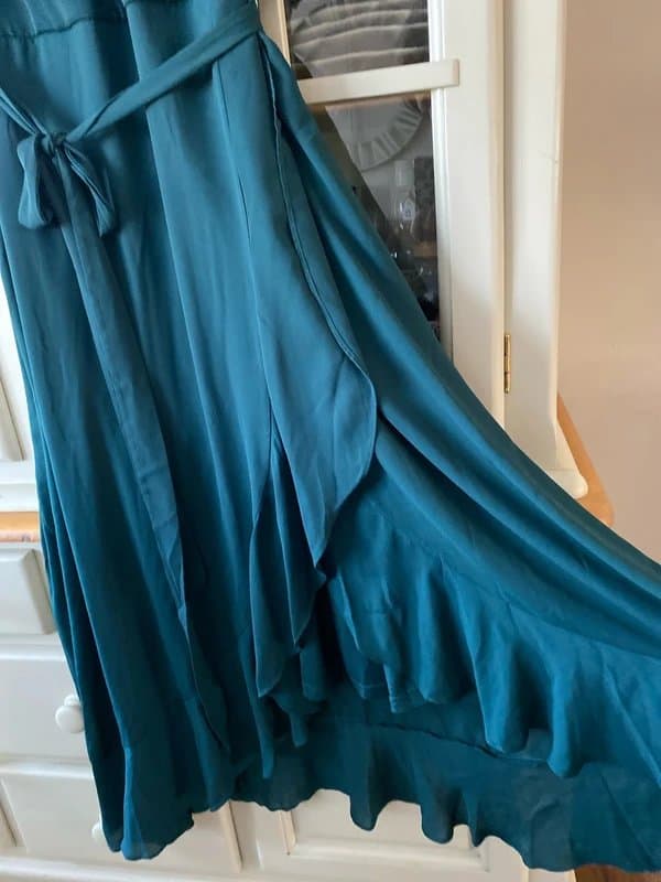 City Chic Maxi wrap dress