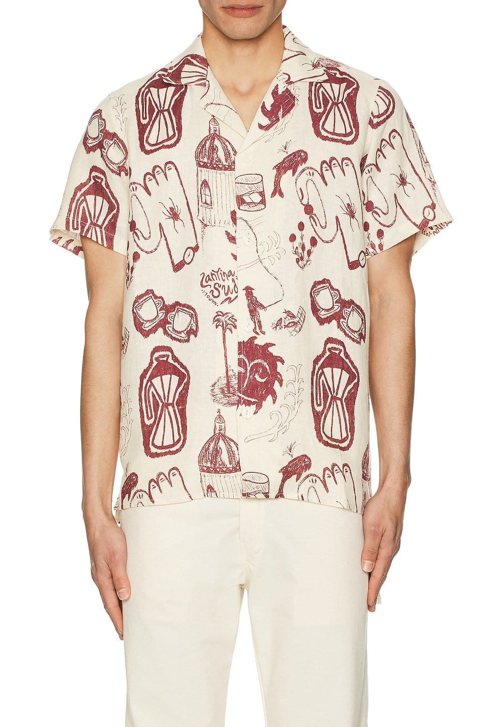 revolve Cantina Cuba Linen Shirt - 1