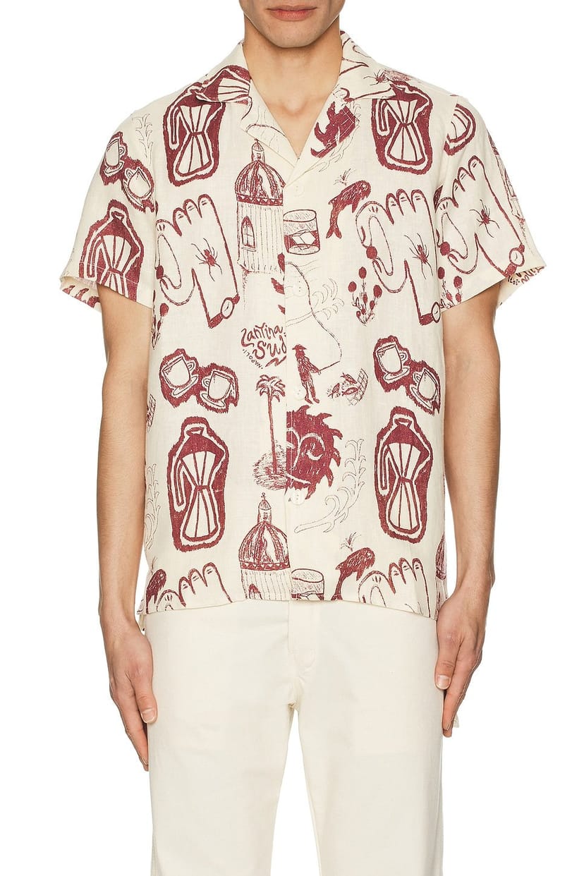 revolve Cantina Cuba Linen Shirt - 1