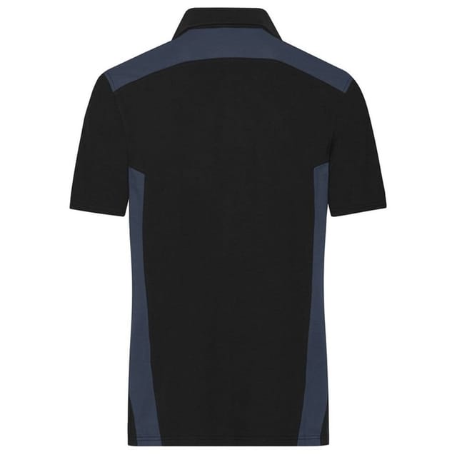 James and Nicholson James and Nicholson Men's Strong Work Polo Shirt in Black - 2