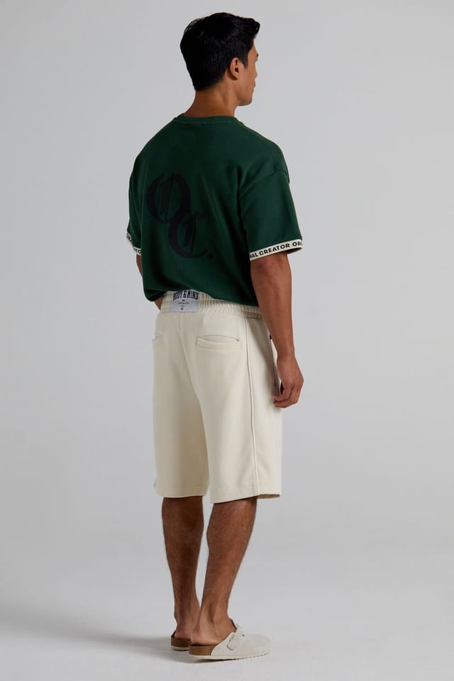 Original Creator Original Creator Men's Emblem 10" Shorts - Off-White - 2