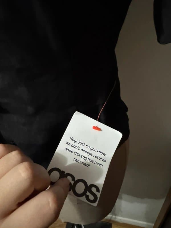 ASOS Design black short sleeve light tea blouse tie waist button up minimalist classy size 10