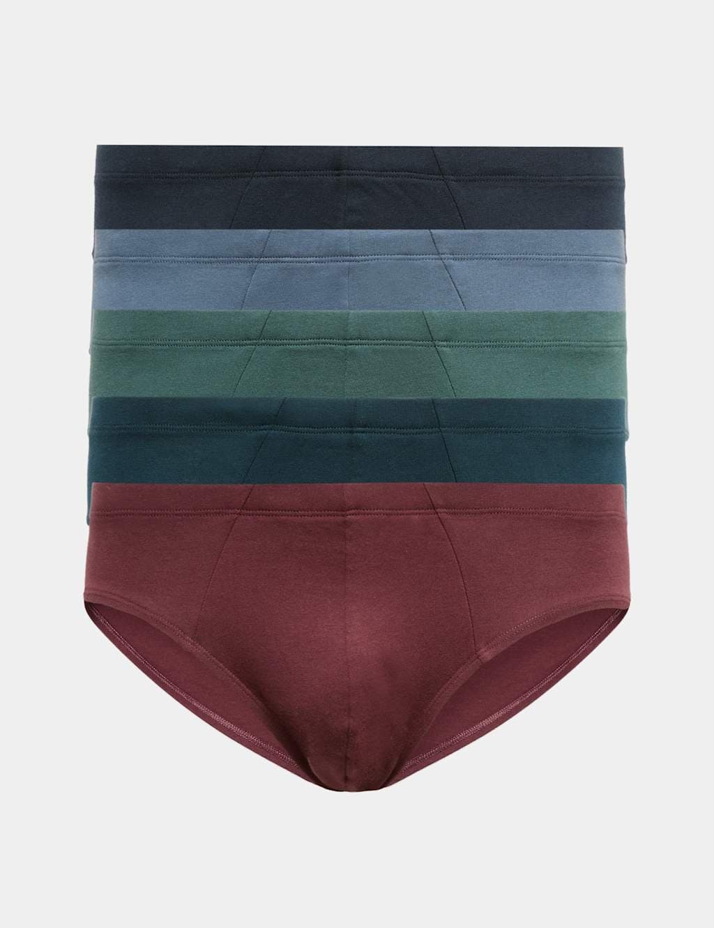 Marks & Spencer M&S 5 Pack Pure Cotton Slips Multi
