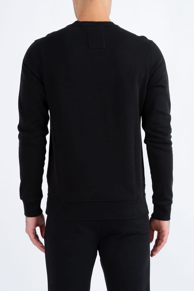 Luke 1977 Luke 1977 Men's London 1000 Crew Sweat in Jet Black - 2