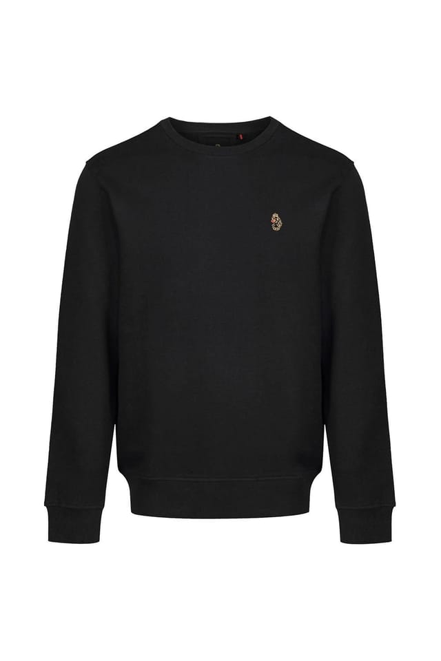 Luke 1977 Luke 1977 Men's London 1000 Crew Sweat in Jet Black - 3