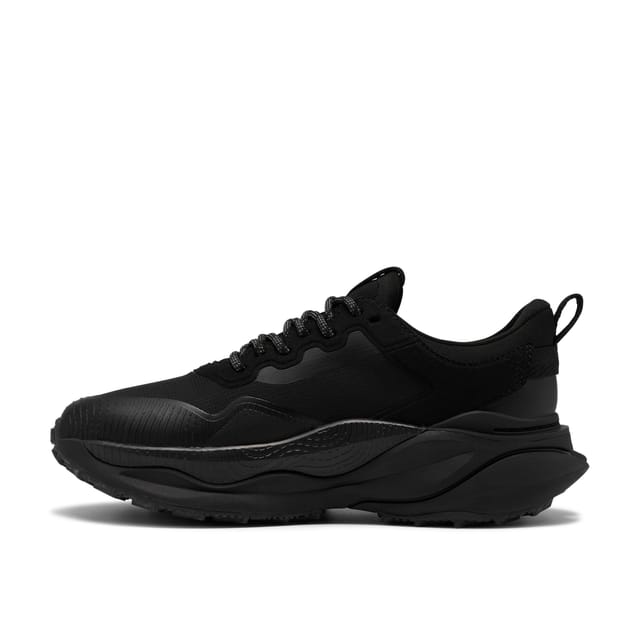 Clarks Clarks Women's Pace Trail Go Waterproof Black/Black Trainers, Lace Up in Black - 2