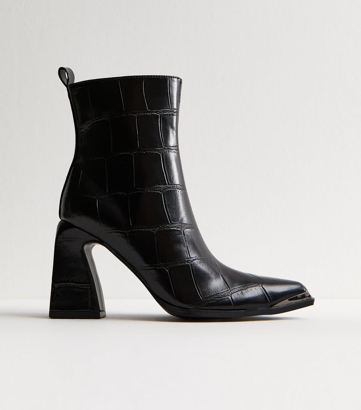 Public Desire Women's Anthero Textured Ankle Boot Public Desire New Look