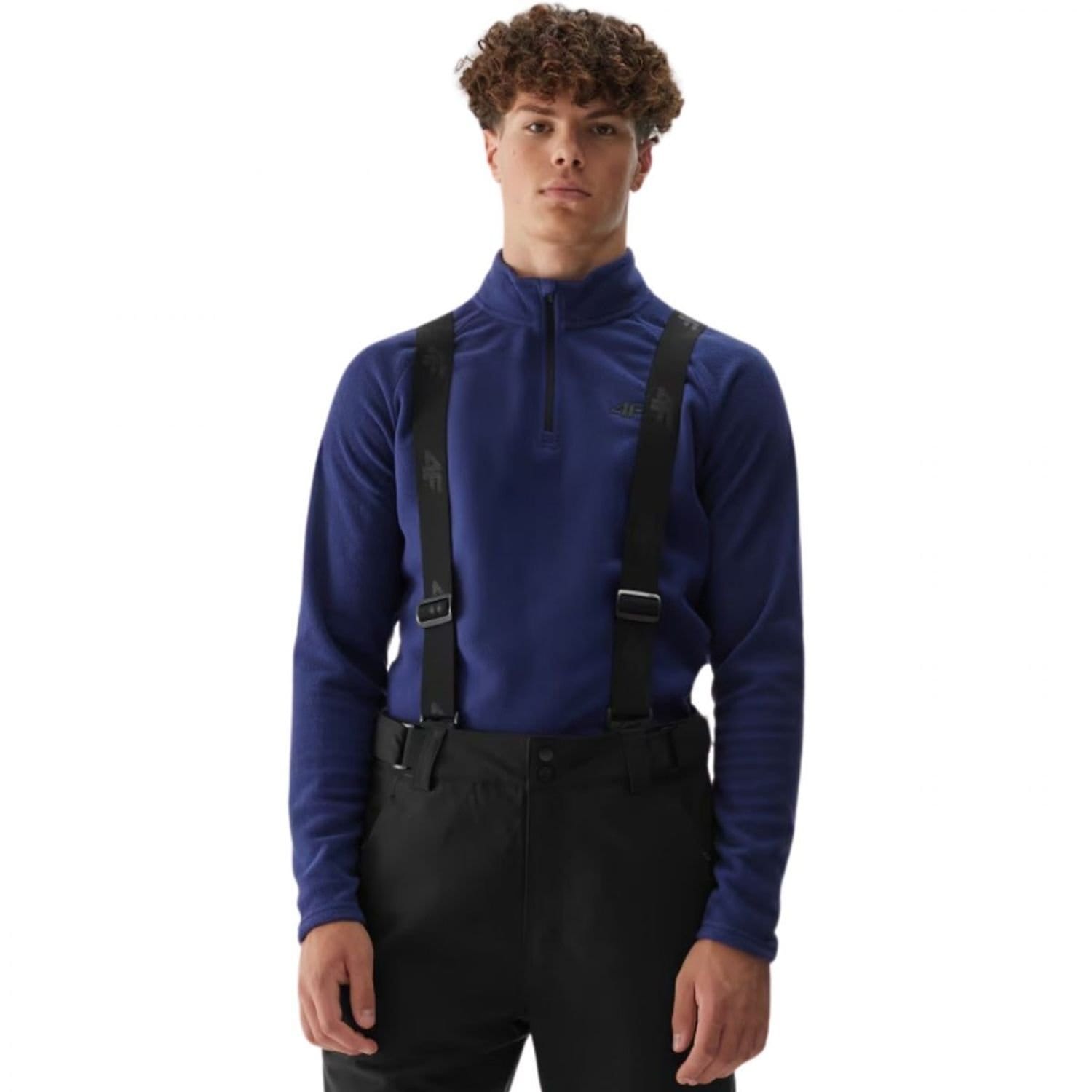 4F 4F Men's Fleece Thermoactive Sweatshirt in Violet - 4