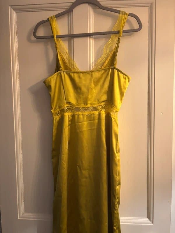 Never Fully Dressed Never fully dressed yellow evening dress