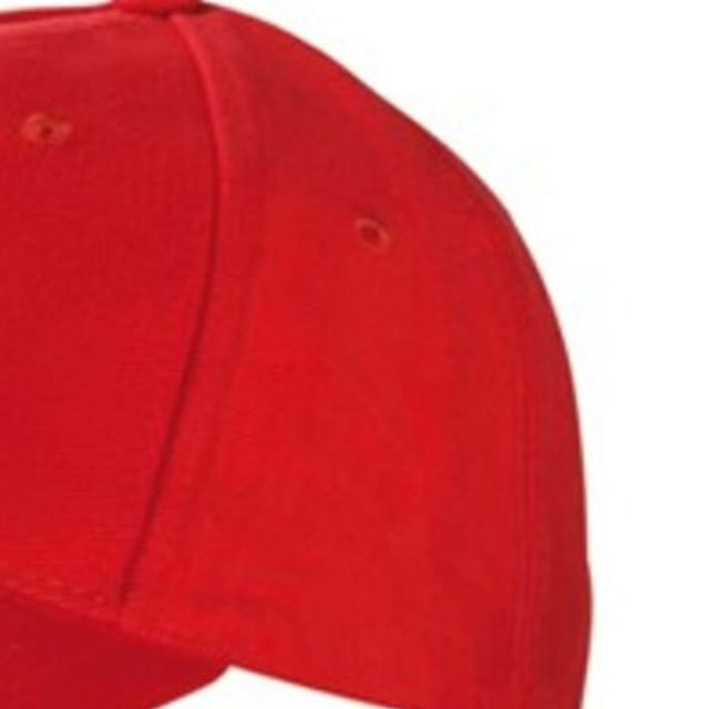 Myrtle Beach Myrtle Beach Men's Raver 6 Panel Laminated Baseball Cap in Red - 2
