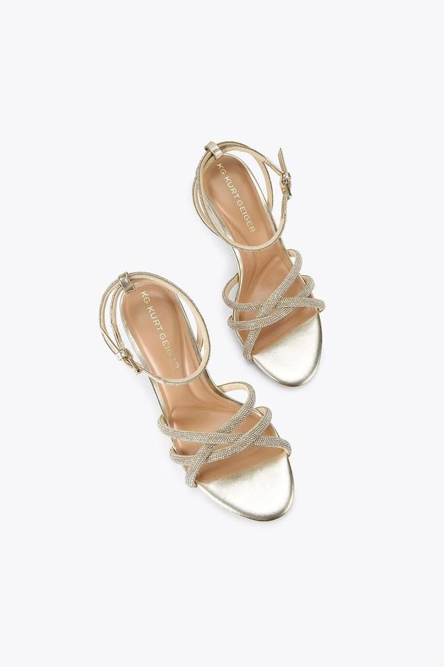 KG Kurt Geiger KG Kurt Geiger Women's 'Abra Heel' Heels in Gold - 2