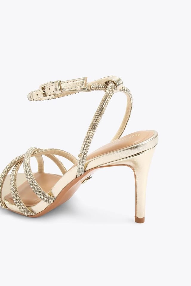 KG Kurt Geiger KG Kurt Geiger Women's 'Abra Heel' Heels in Gold - 3