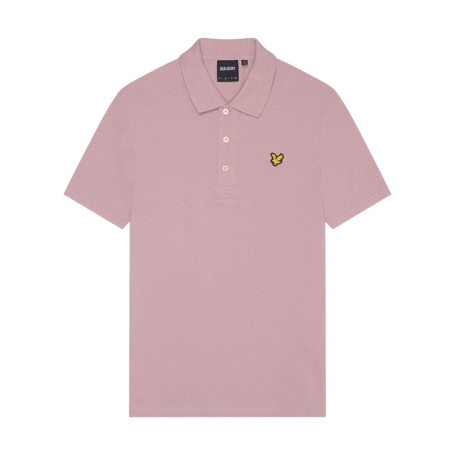 Lyle & Scott Lyle & Scott Men's Plain Polo Shirt in Pink - 1