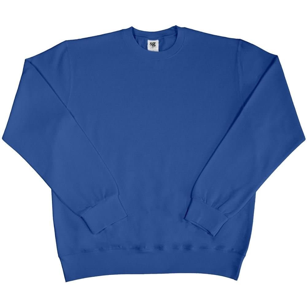 SG SG Men's Long Sleeve Crew Neck Sweatshirt Top in Royal