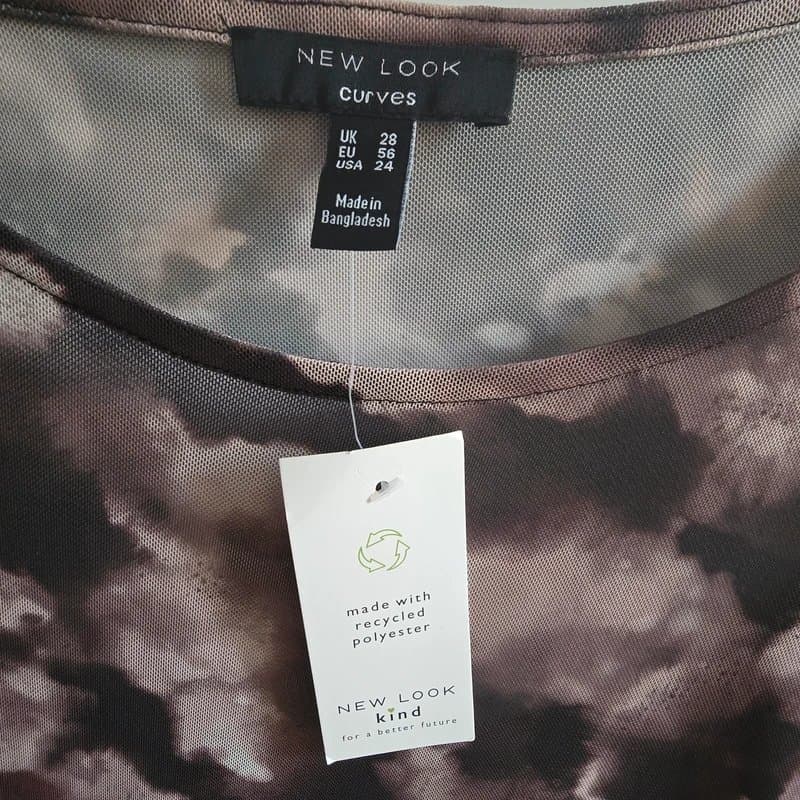 New Look Bnwt New Look Curves Brown Ink Print Mesh Midi Dress Size 28

4.6
Read 5 Reviews. Same pag