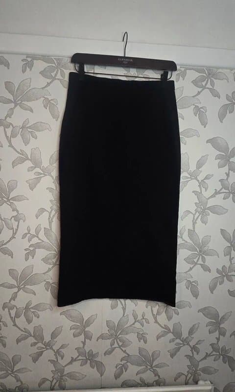 LK Bennett L.K Bennett, Tailored Pencil Skirt, Black,  UK 10