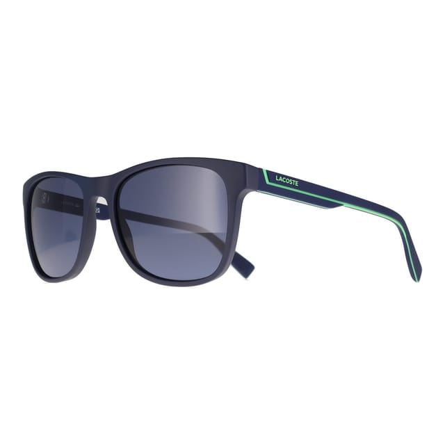Lacoste Lacoste Men's Rectangle Matte Blue Solid Blue L6031S - 2