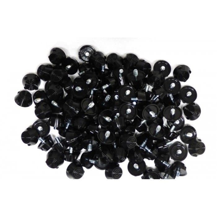 Carta Sport Carta Sport Black Rubber Football Studs (Pack of 100)