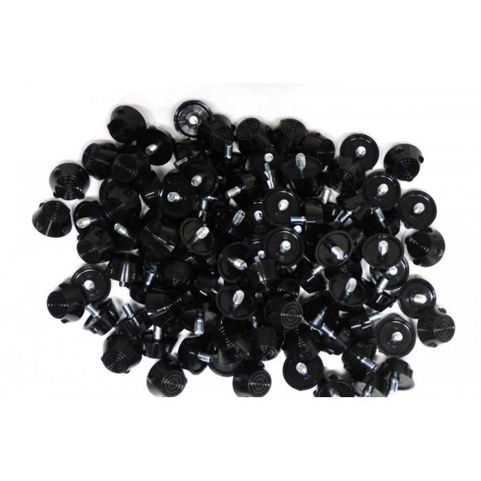 Carta Sport Carta Sport Men's Rubber Football Studs (Pack of 100) in Black - 2