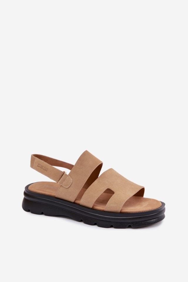 Love Lace Love Lace Women's Slingback Comfort Sandals Cushioned Footbed Everyday Wear in Beige - 2