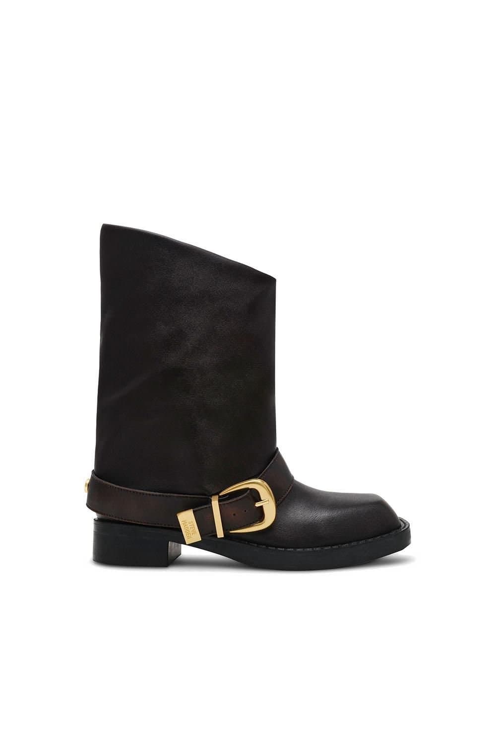 Steve Madden STEVE MADDEN Women's 'Climaxx 336' Leather Boots in Brown