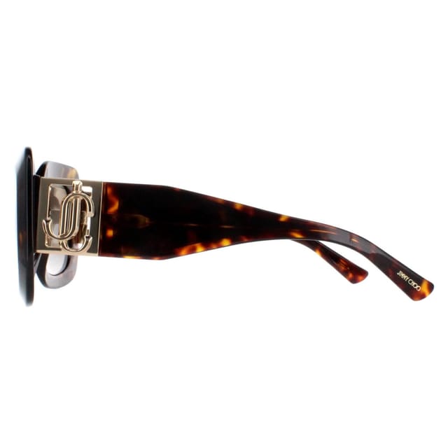 Jimmy Choo Jimmy Choo Women's Square Havana & Gold Brown Gradient GAYA/S - 3