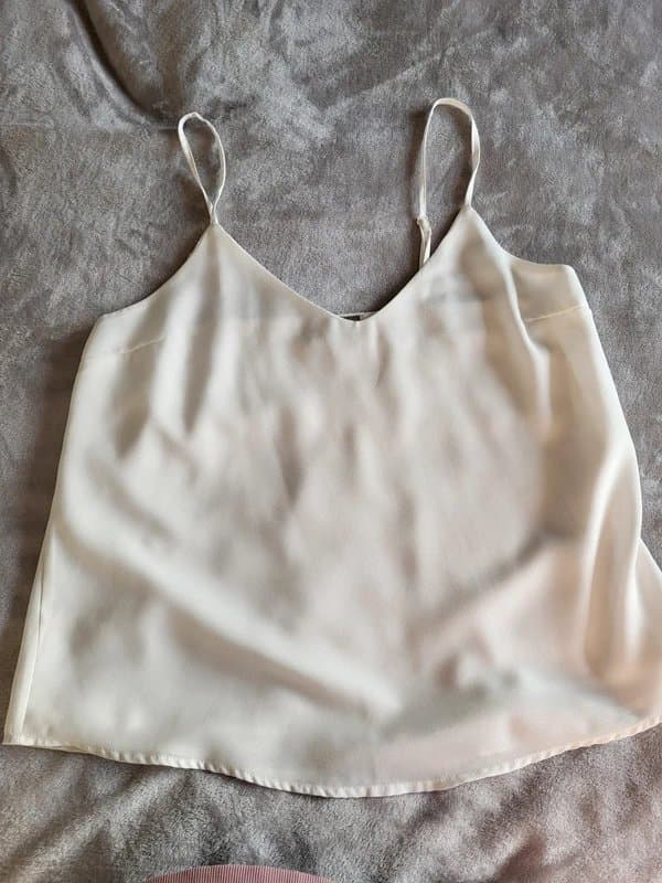 ASOS Womens size 12 white asos top