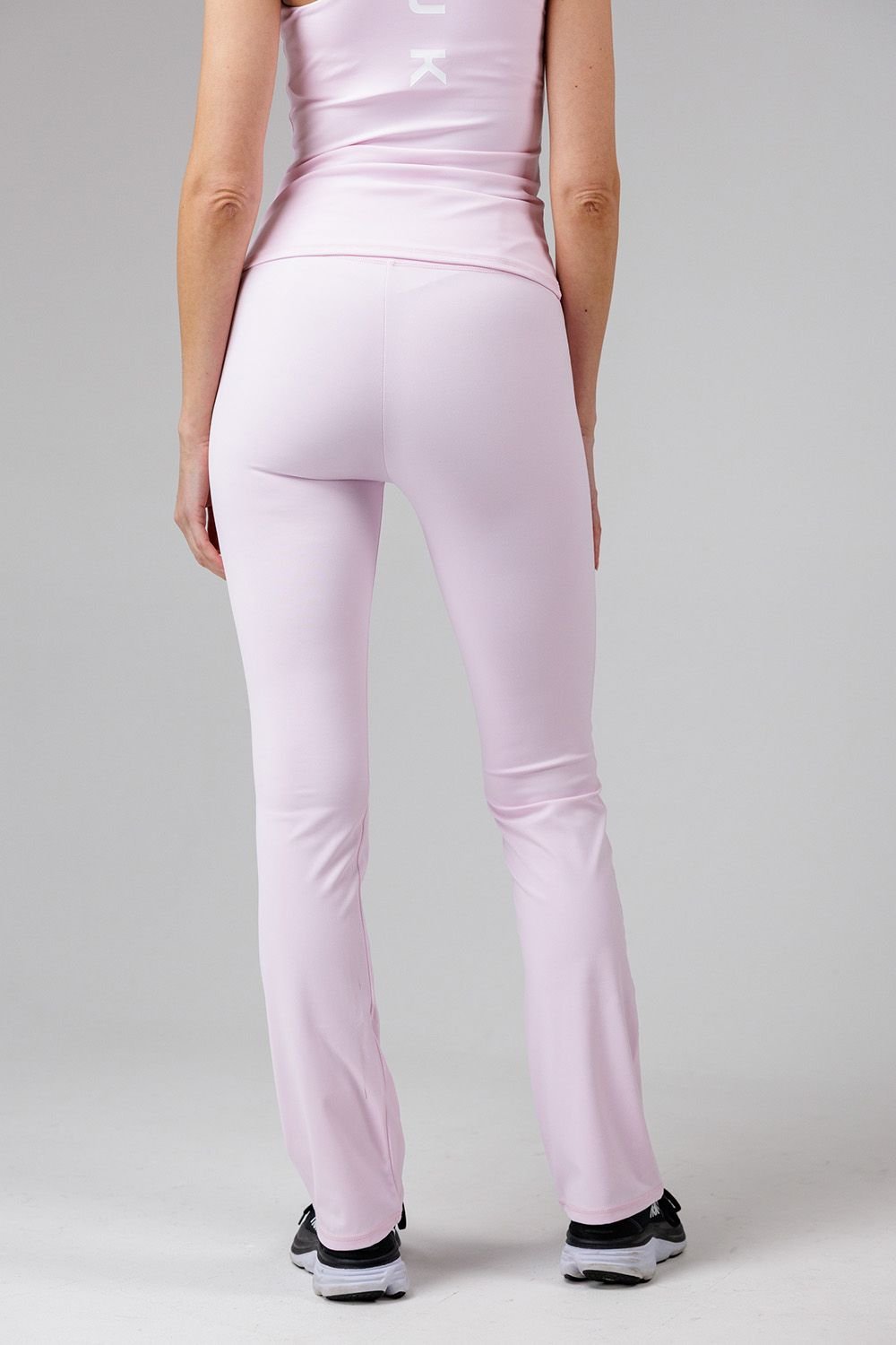 French Connection French Connection Women's Wrap Front FCUK Stretch Yoga Pant in Pink - 2