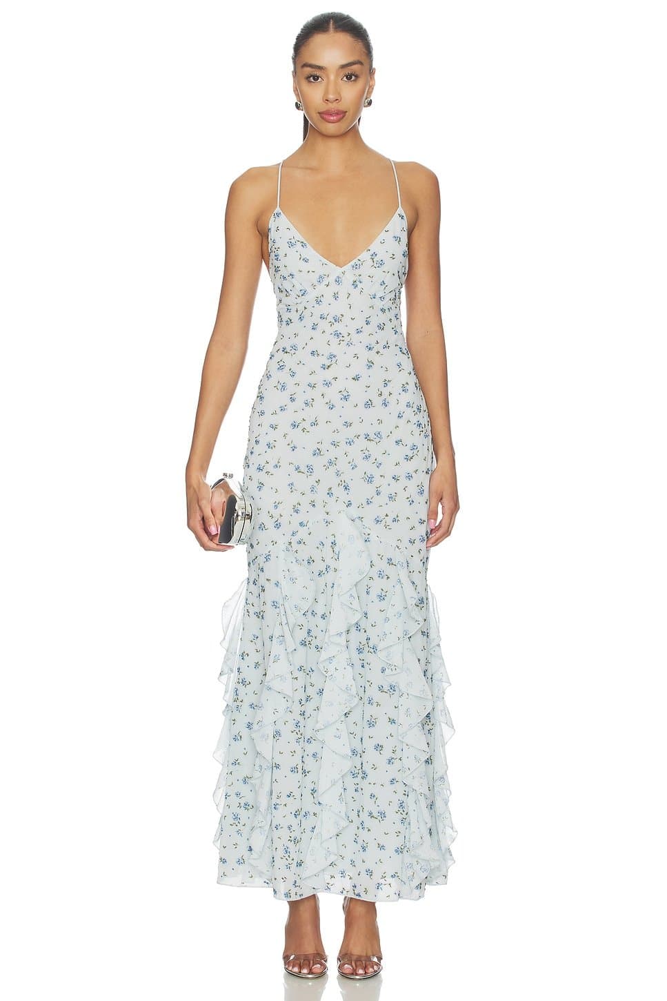 revolve Elea Beaded Maxi Dress