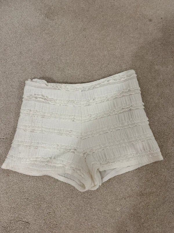 Bershka Bershka mini lace shorts