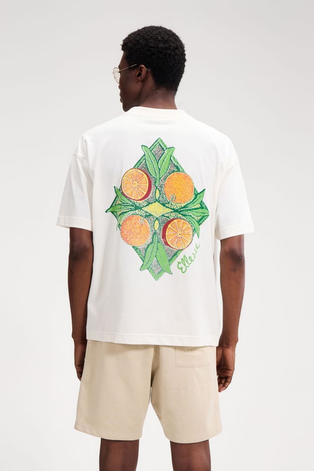 Ellesse Ellesse Men's The Citrus Tee in Off-White - 2