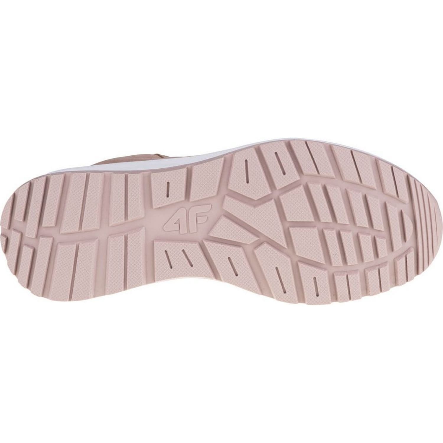 4F 4F Women's H4L21 Leather Trainers in Pink - 4