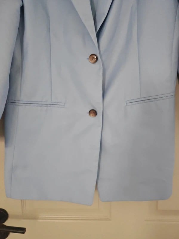 ASOS Light Blue Blazer Size 10