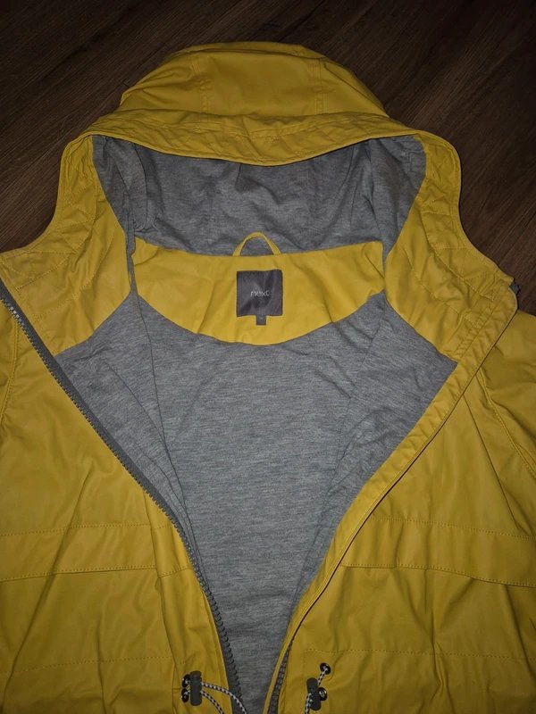Next Next yellow rain coat mac size 14 💛 - 1