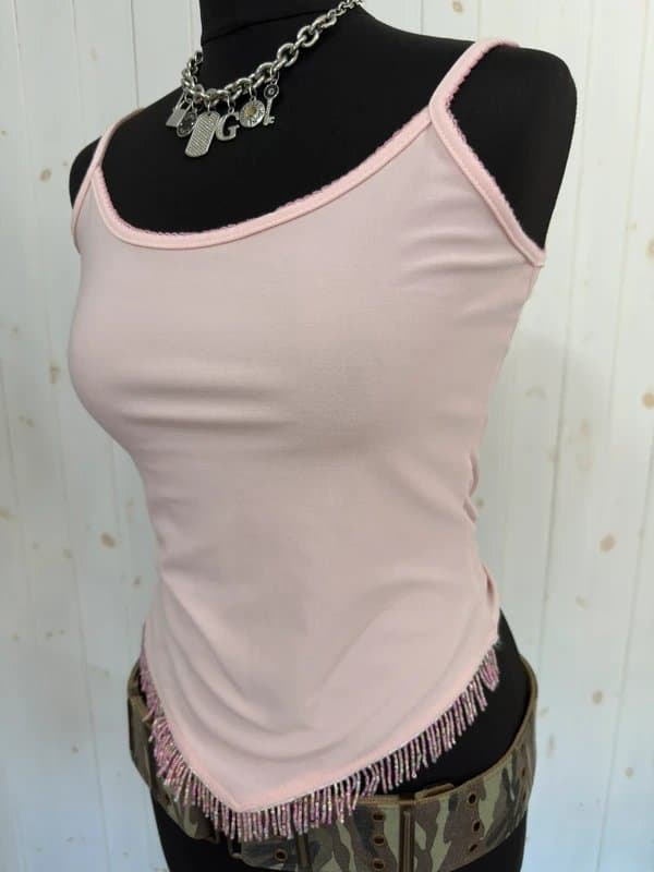 New Look 90s new look pink cami