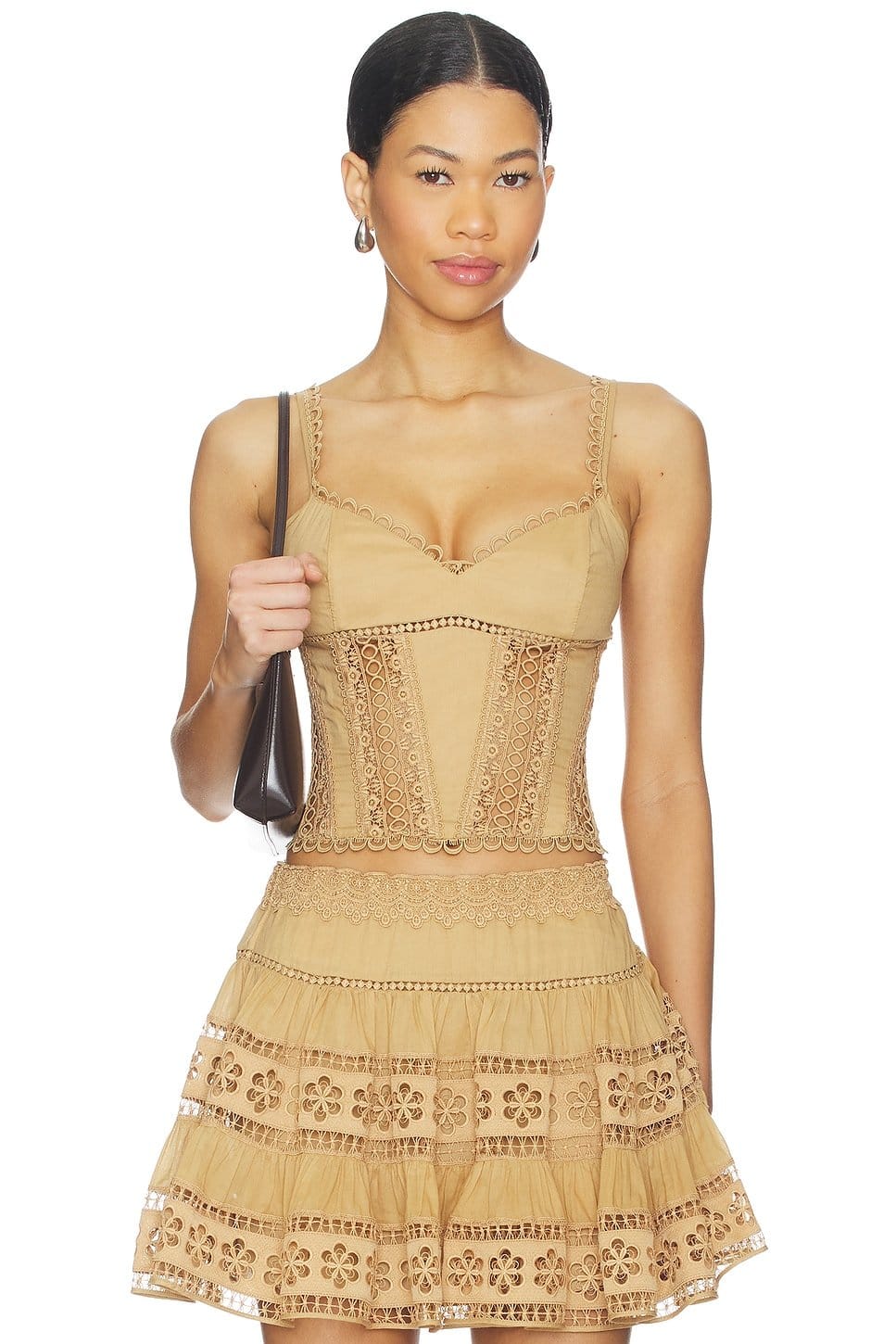 revolve Bustier Top Poppy - 1