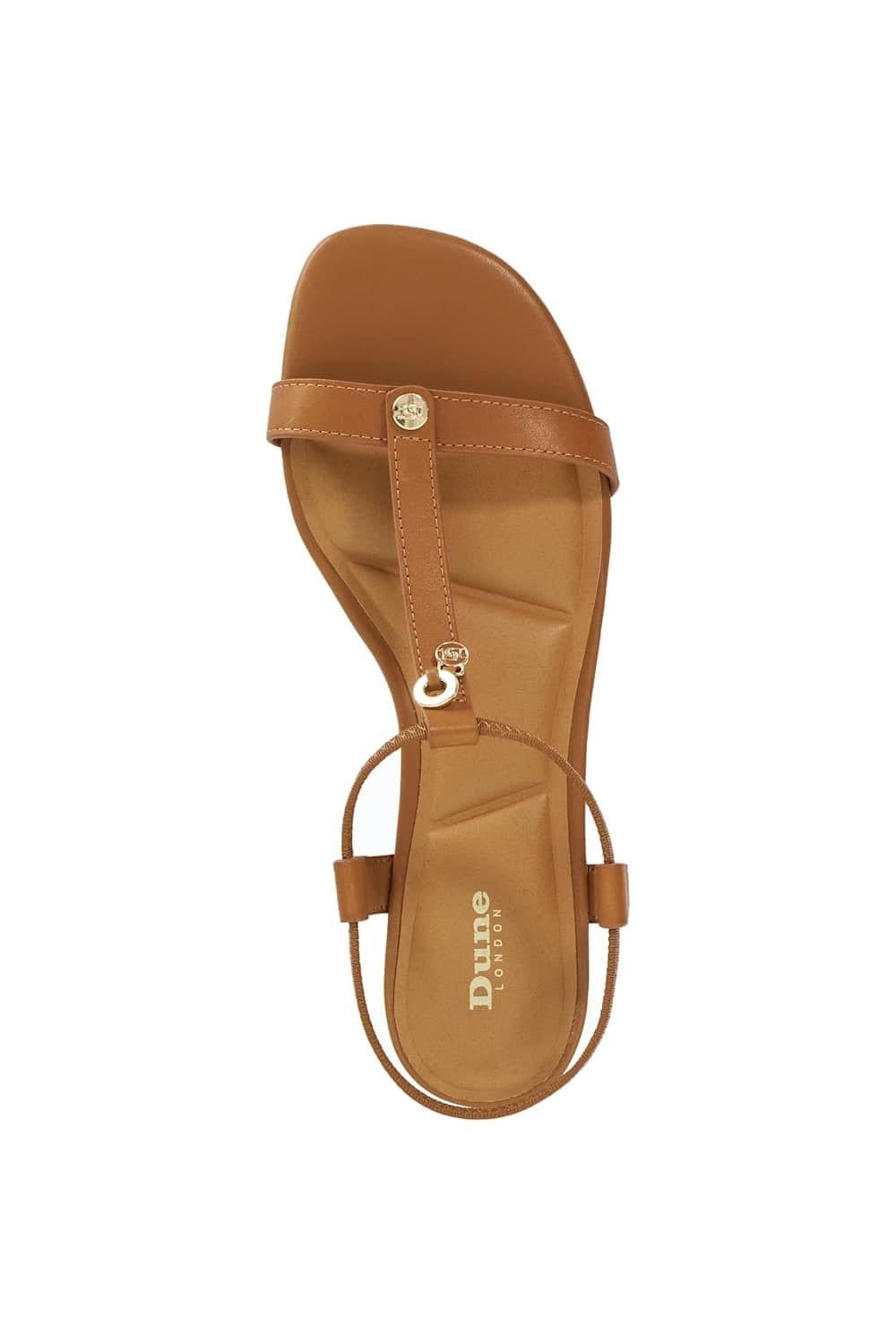 Dune London Dune London Women's 'Lyra' Leather Sandals in Brown - 4
