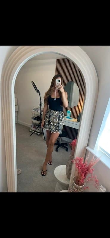 ASOS ASOS luxe embellished skit