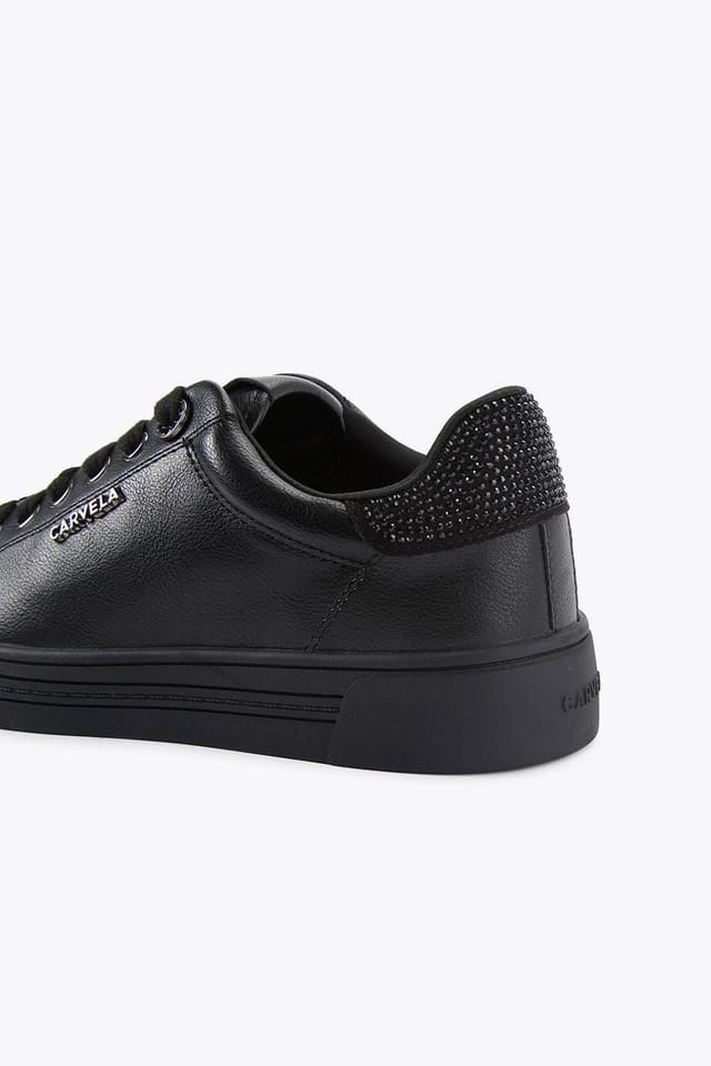 Carvela Carvela Women's 'Daze Toe Cap' Trainers in Black - 3