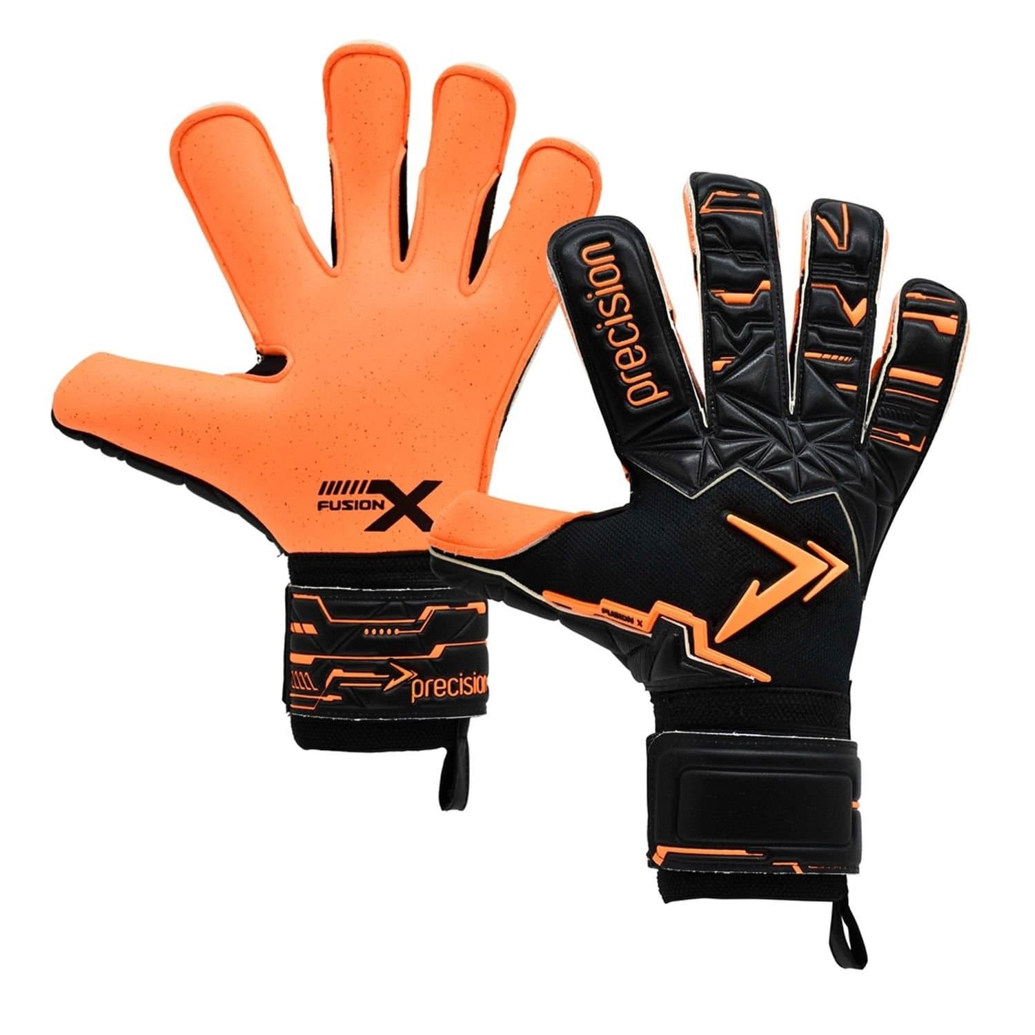 Precision Precision Men's Fusion X Pro Surround Quartz Goalkeeper Gloves in Black