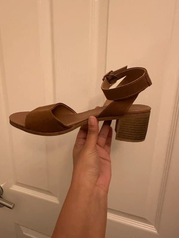 New Look Brown sandals with heels